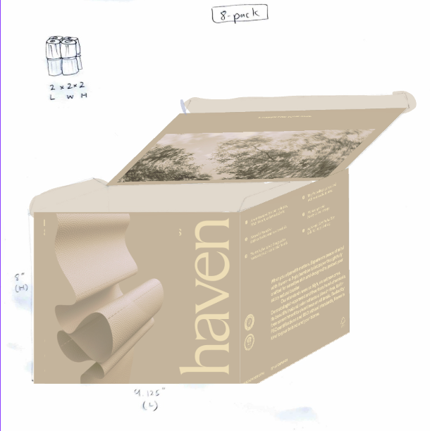 Premium Bamboo Toilet Paper