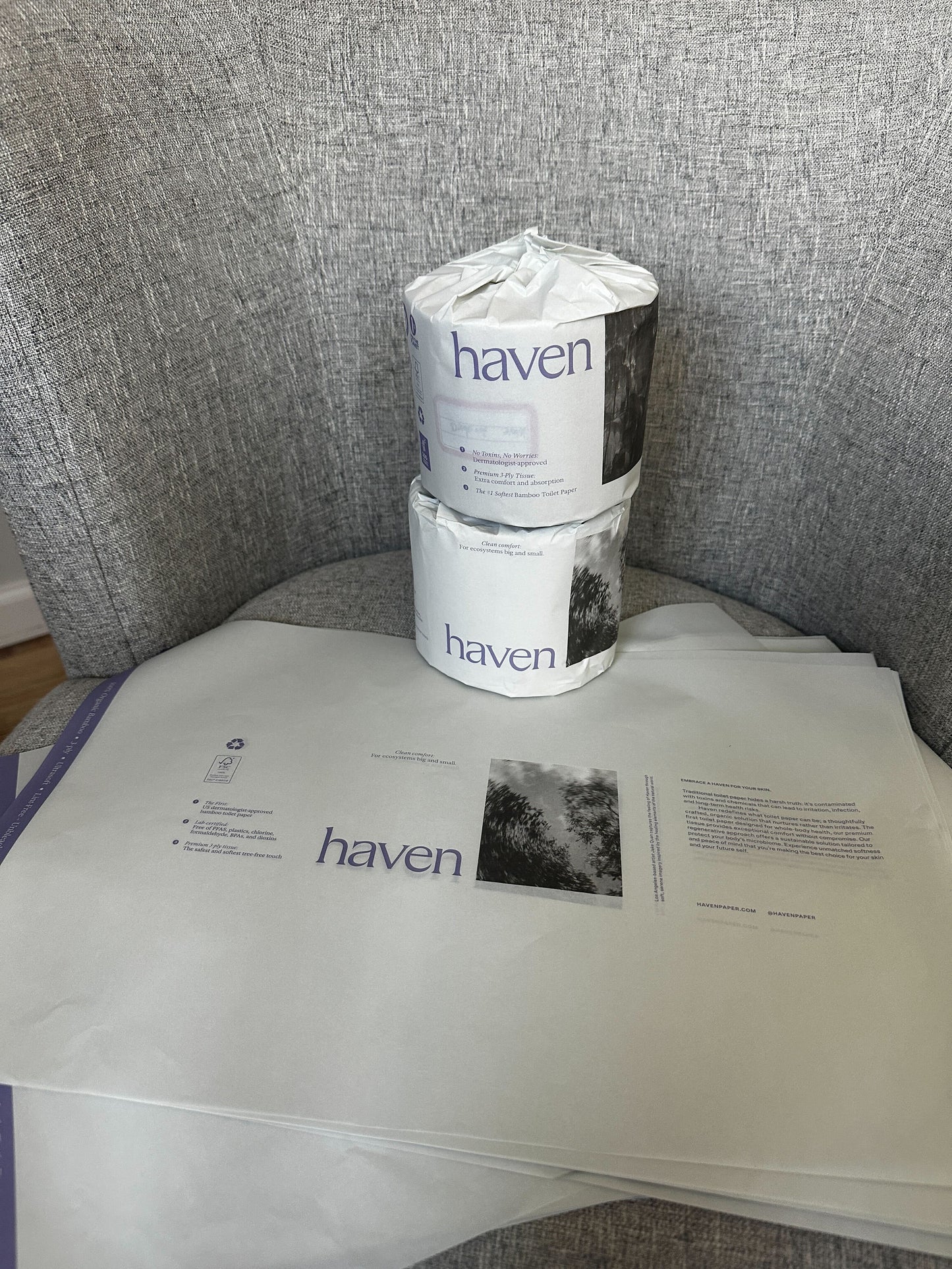 Premium Bamboo Toilet Paper