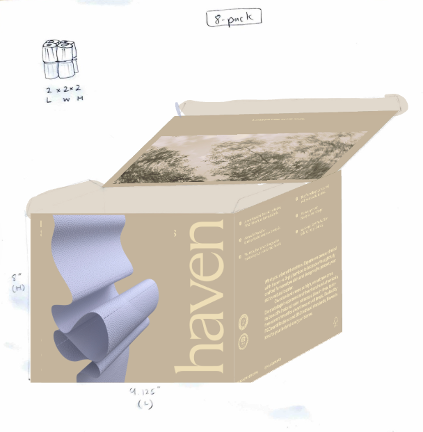 Premium Bamboo Toilet Paper